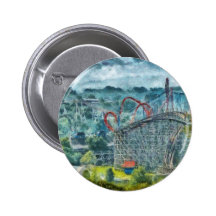 Americana - The thrill ride Pinback Buttons