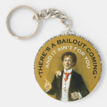 Americana There's A Bailout Coming Neil Young Key Chain