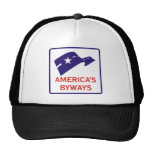 America's Byways Highway Sign Mesh Hats