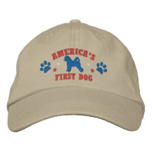 America's First Dog Embroidered Hat