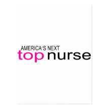 Americas Next Top Nurse Postcards