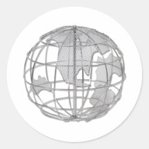 AmericasOnGlobe Stickers