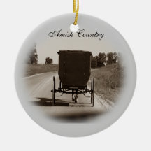 Amish Buggy Ornament
