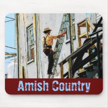 Amish Country (Workman) Mousepad