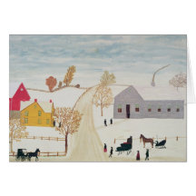 Amish Village Greeting Cards