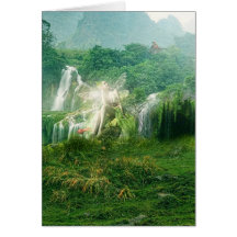 Among friends greeting card
