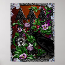 Among the roses poster
