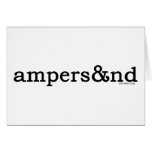 Ampersand Card