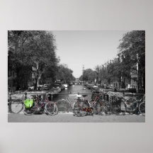 Amsterdam Bicycles Posters