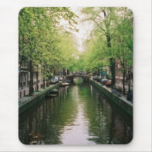 Amsterdam Canal Mousepad