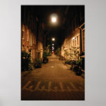Amsterdam City Street Poster
