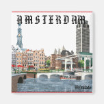 AMSTERDAM , HOLLAND FRIDGE MAGNET