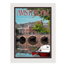Amsterdam - Keizersgracht-RGrachtCentrum Postcard