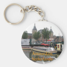 Amsterdam, Netherlands Key Chains