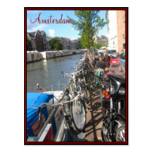 Amsterdam Postcard
