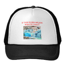 amusing doctor joke mesh hats