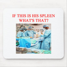 amusing doctor joke mousemats