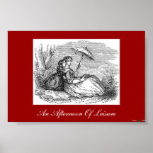 AN AFTERNOON OF LEISURE PRINT