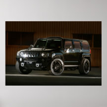 An American Urban Warrior - Hummer Poster
