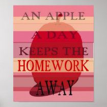An Apple a Day Poster posters