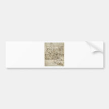 An Artillery Park by Leonardo Da Vinci Bumper Stickers