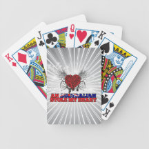 An Australian Stole my Heart Bicycle Poker Deck