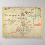 An Authentic 1690 Pirate Map (with embellishments) Posters