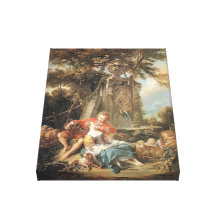An Autumn Pastoral ~ François Boucher Canvas Prints