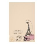 An Evening In Paris Customisable Stationery
