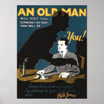 An Old Man Poster