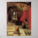 An Oleander, Sir Lawrence Alma-Tadema, Romanticism Posters