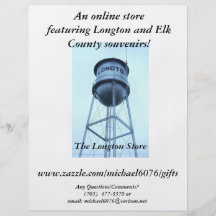 An online store featuring Longton! Flyers
