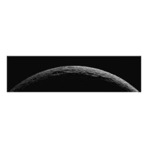 An unreal landscape of Saturn's moon Photo Art