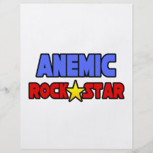 Anaemic Rock Star Flyer