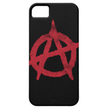 Anarchy Circle A iPhone 5 Cover