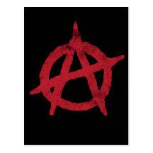 Anarchy Circle A Post Card