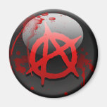 Anarchy Flag Fridge Magnet