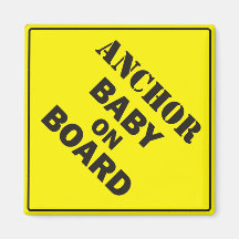 Anchor Baby magnet