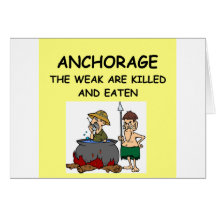 ANCHORAGE GREETING CARD