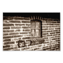 ancient brick wall foto