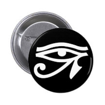 Ancient Egypt Eye Symbol Button