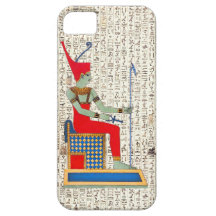 Ancient Egyptian God Hieroglyphics Design iPhone 5 Cases