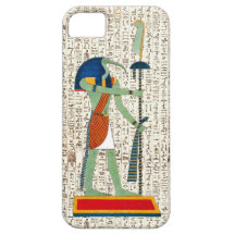 Ancient Egyptian God Thoth Hieroglyphics Design iPhone 5 Cover