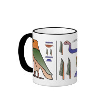 Ancient Egyptian Hieroglyphics Mug