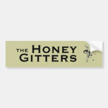 Ancient Honey Gitters Bumper Sticker