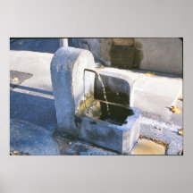 Ancient Roman Fountain Posters