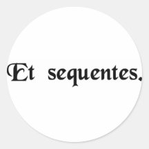 And those that follow. stickers