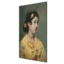 Andalucian Woman, 1898 Canvas Print