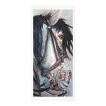 Andalusian Beauty Bookmark Rack Card Design