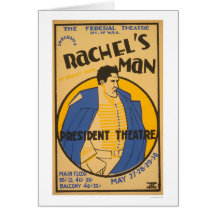 Andrew Jackson Drama 1937 WPA Greeting Card